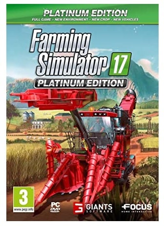 Giants Software Farming Simulator 17 Platinum Expansion PC Game